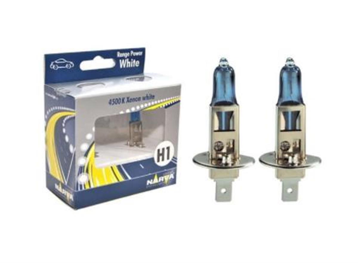 Ampul 12v H1 55w Takım Range Power Whıte 48641 | Narva 48641
