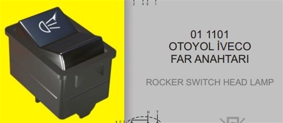 Anahtar Far Otoyol 011101 | Eng 011101