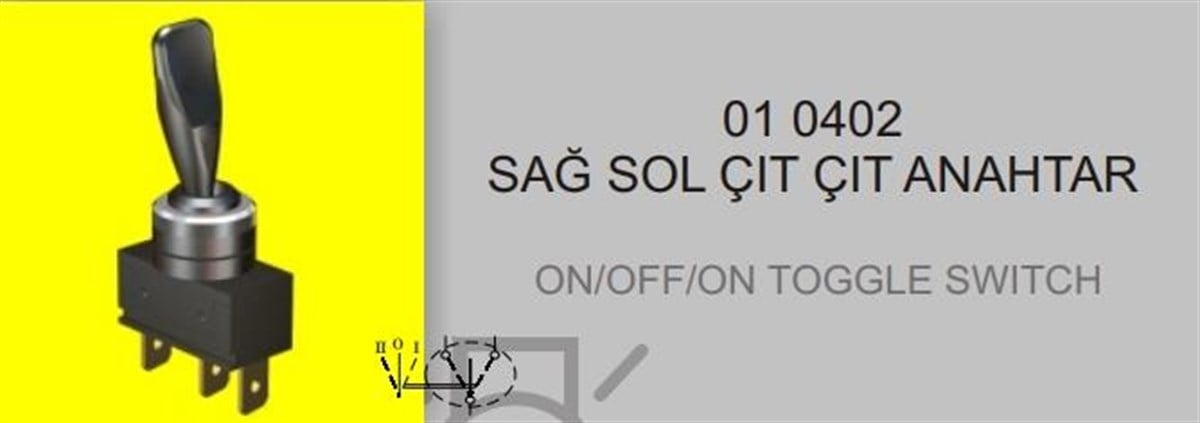 Anahtar Sağ Sol Çıt Çıt | Eng 010402