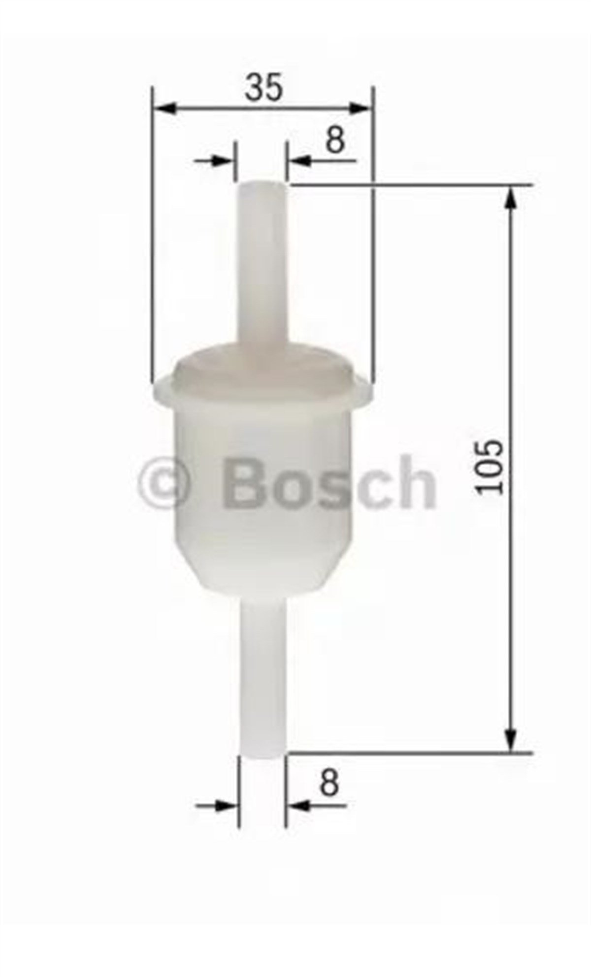 Benzin Mazot Filitresi Bosch Küçük 0450904058 | Bosch 0450904058