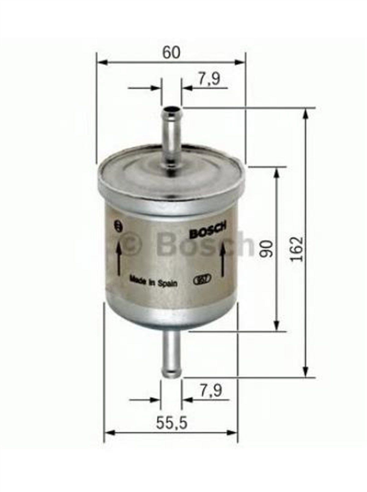 Benzin Filtresi Opel Fiat Vw Metal 0450905273 | Bosch 0450905273