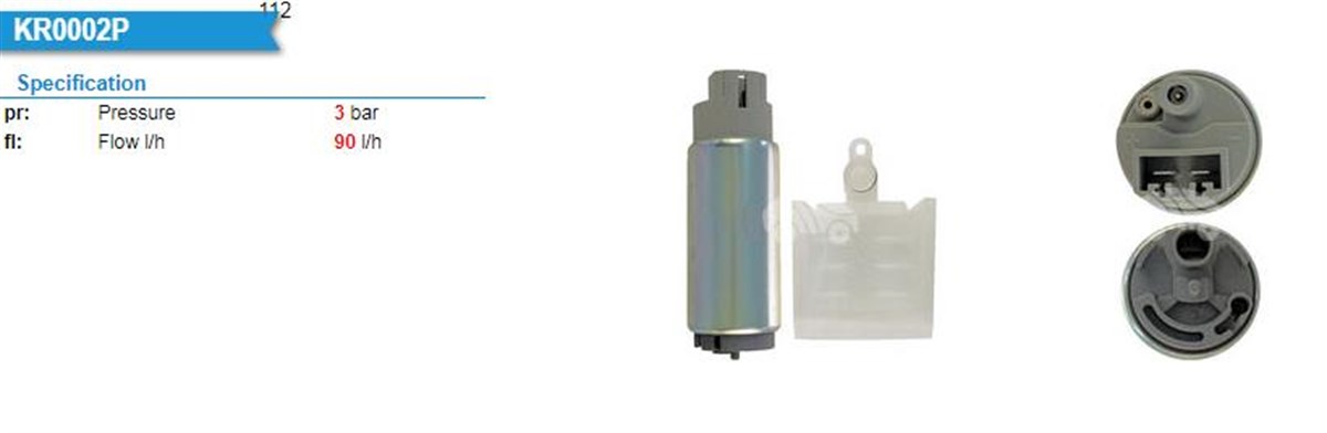 Yakıt Pompası Üniversal Jakı Tırtıklı 0580453427 | Bosch 0580453427