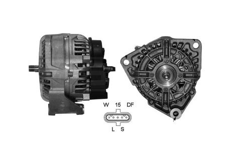 Alternatör 24v 80ah Mercedes Axor Actros Atego 3340 Otokar Sultan Tekmar Vakum Süpürge Mercedes | Bosch 1986a00932