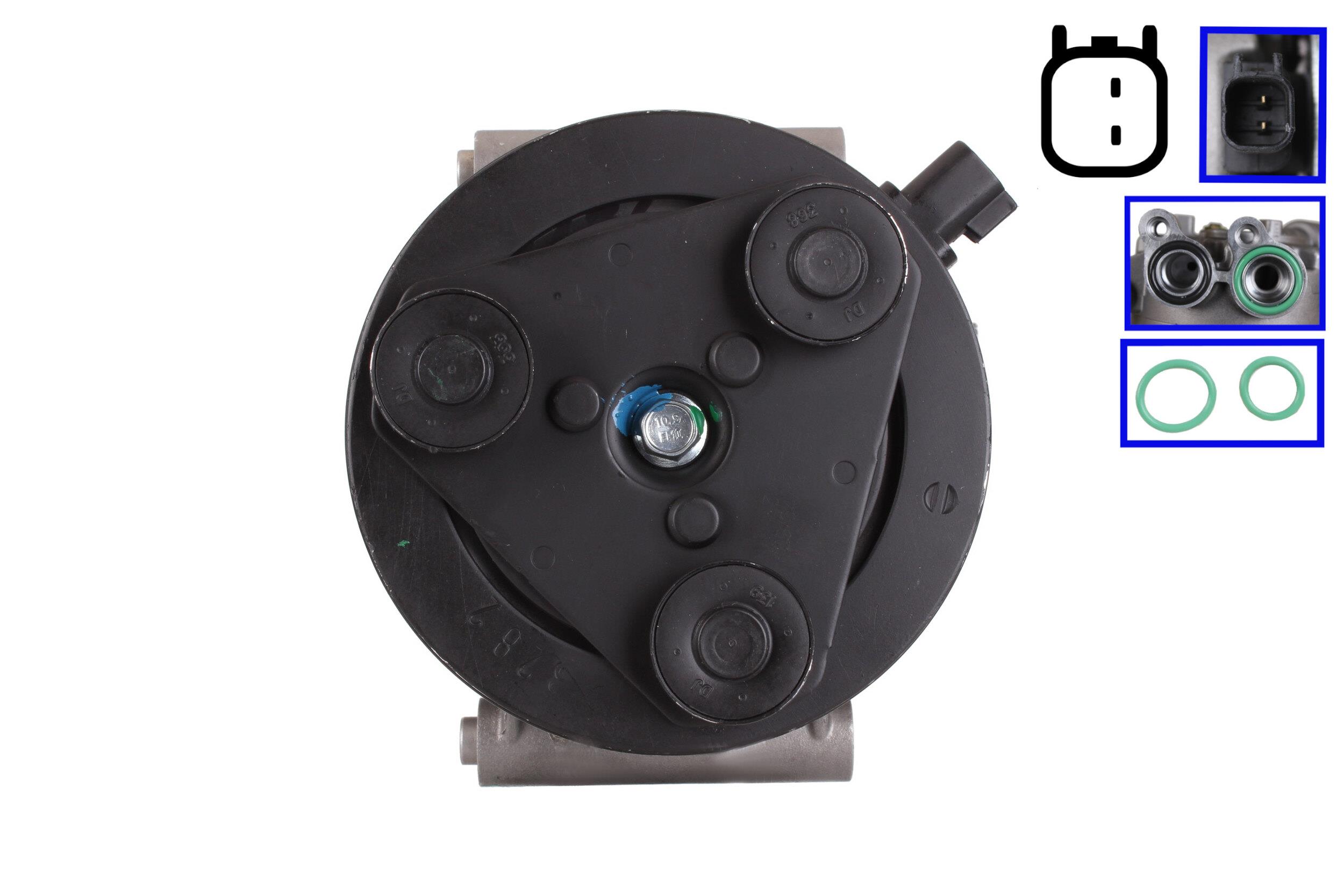 Klima Kompresörü 6pk 110mm Ford Fiesta Fıesta Vı ( Oringli ) Cb1, Ccn) 1.4 Tdci Ap3119d629aa Ap3119d629ab Ap3119d629ac | Bosch 1986ad1296