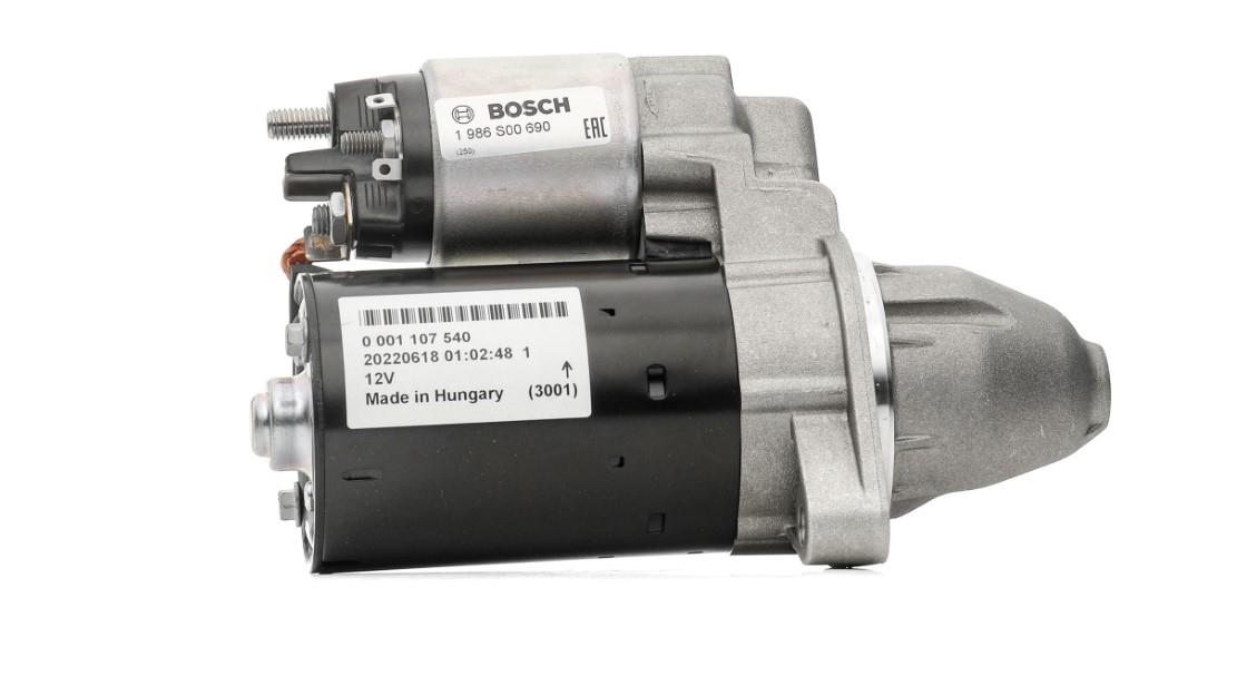 Marş Motoru 12v 9diş Mercedes C200 C180 E200 2002- Kompresör Sprinter 216 316 516 08- | Bosch 1986s00690