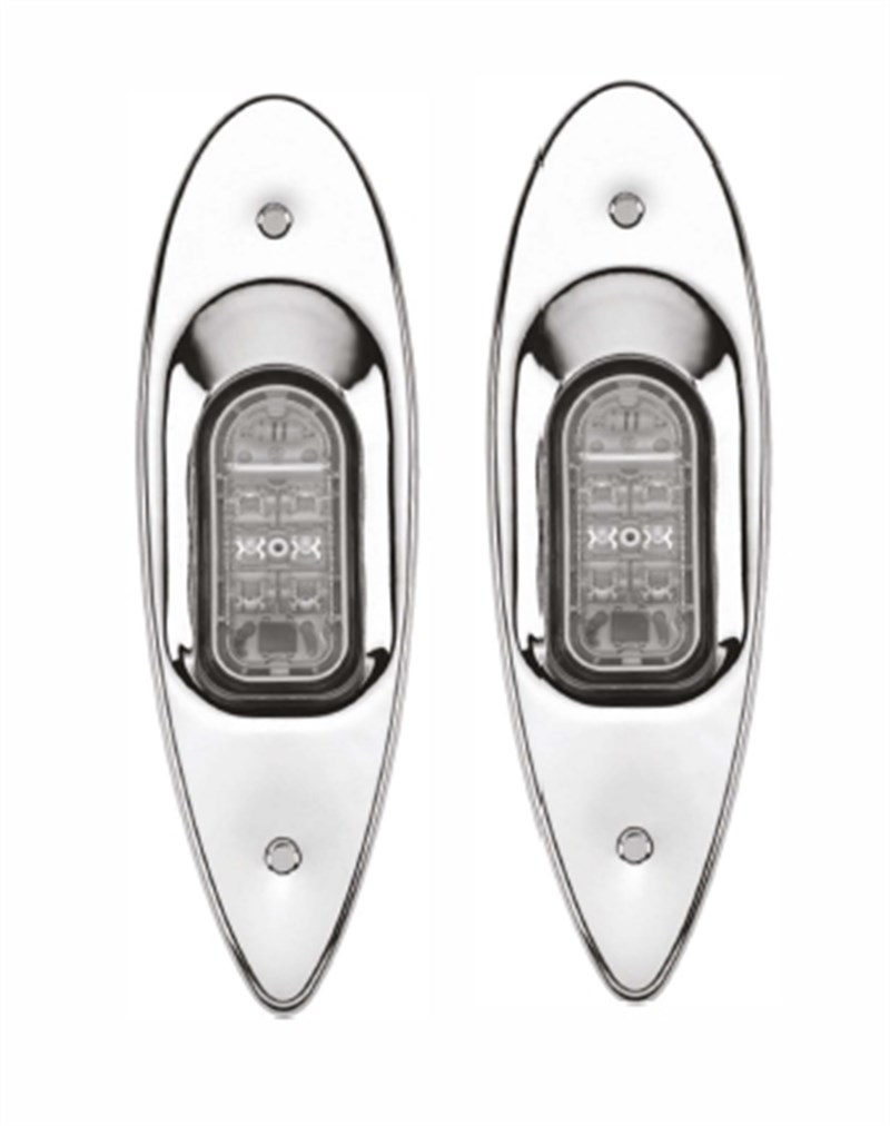 Burun Seyir Feneri 12v Gömme Krom Ledli-tk---12676 |