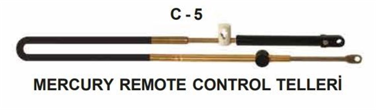 C5-09 Feet Mercury Remote Kontrol Kumanda Teli |