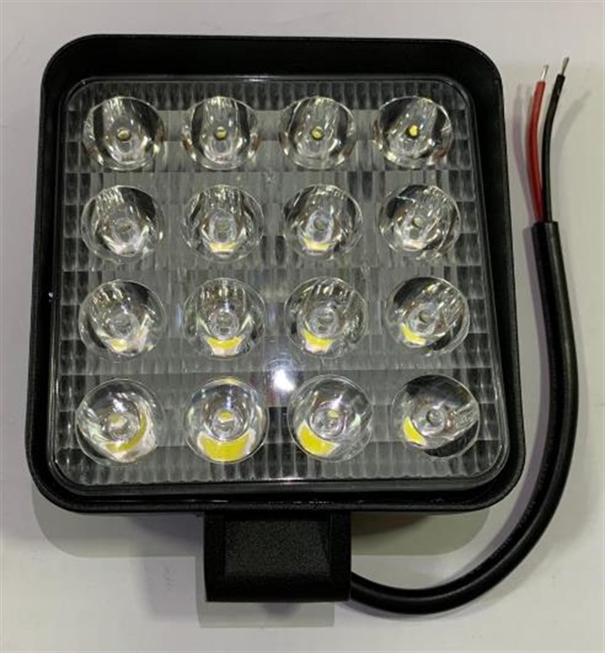 Çalışma Lambası 16 Led Kare 12-24v 48w 25mm | Ith Ww1424