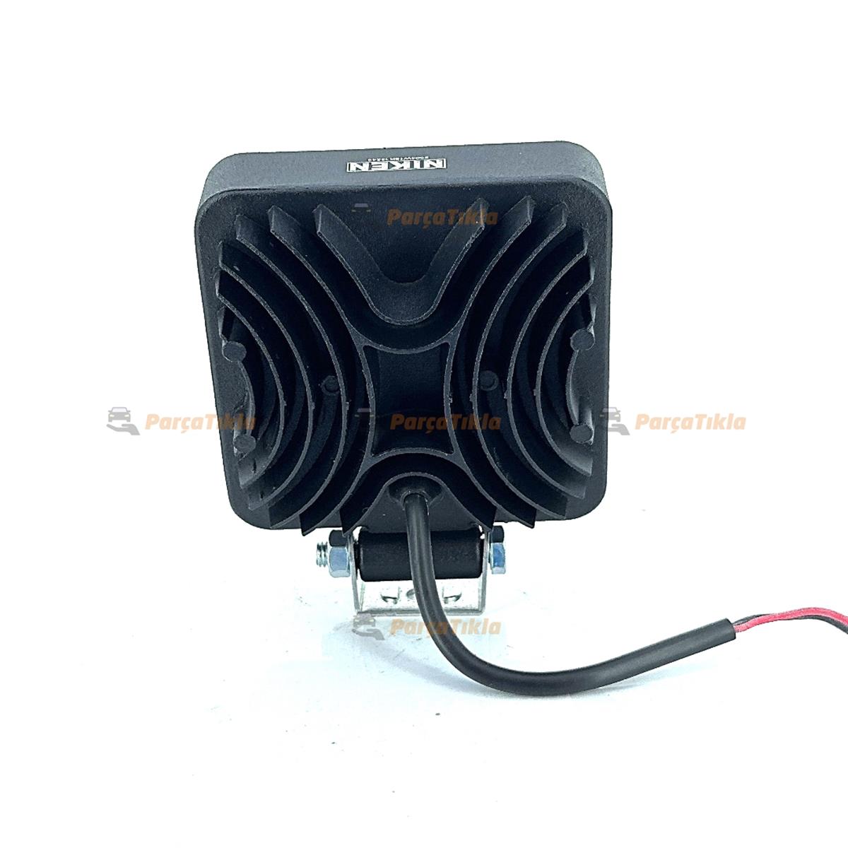 Çalışma Lambası 16 Ledli Kare 22-27w | Pro Serisi | Nıken 16ledk