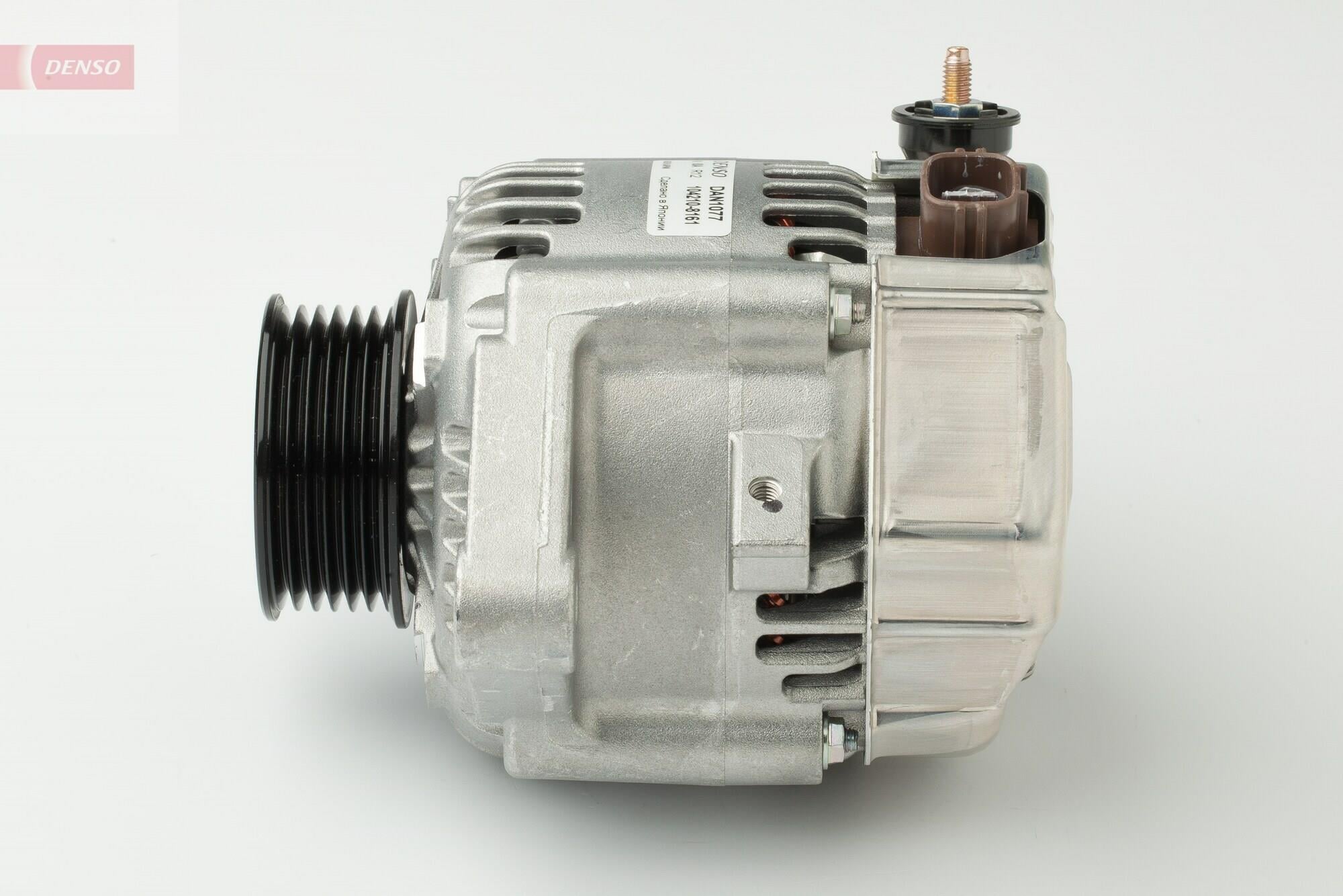 Alternatör 12v 80a Toyota Yarıs 4 Fıslı Kare Soket 0124225052 Dan1077 Dan1020 1042109240 1042108160 | Denso Dan1077
