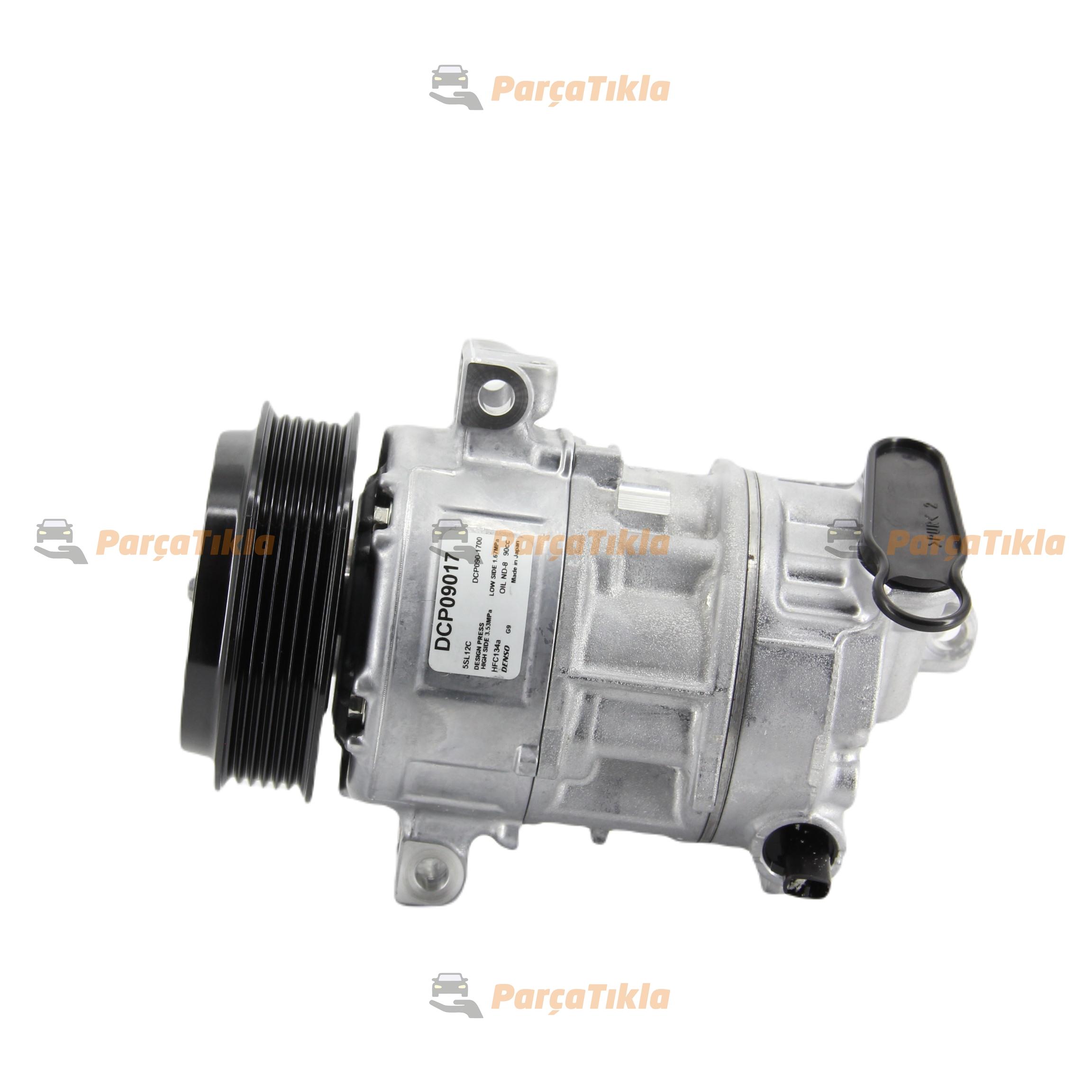 Klima Kompresörü 12v 6pk Doblo Linea Punto 1,6 Multijet Fıat Brava Bravo Punto Evo Idea Acp681000 Doblo Lınea 55701201 Dcp09017 | Denso Dcp09017