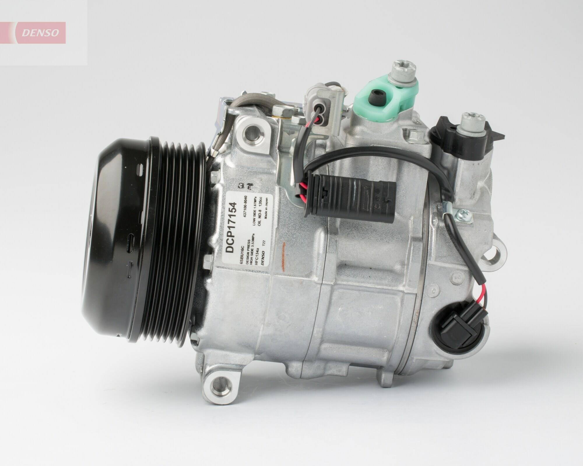 Klima Kompresör 6pk Mercedes Benz W204-c204-s204-w212- Sprınter Sprinter 3,5-t, Sprinter 3-t, Sprınter 4,6-t, Sprınter 5-t 06- | Denso Dcp17154