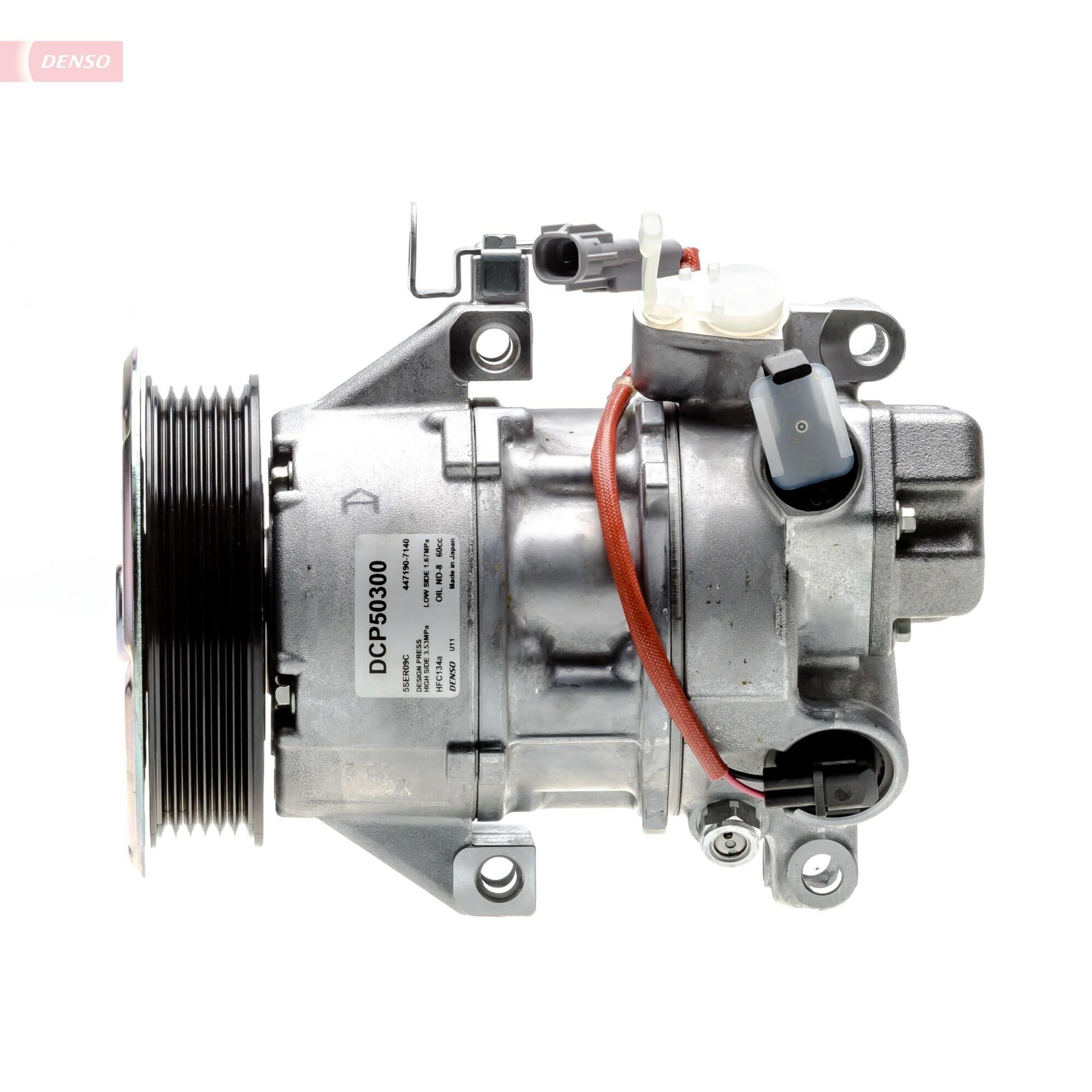 Klima Kompresörü 12v Toyota Yaris 1.3 Corolla D4 6pk Çap 100 883100d320 | Denso Dcp50300