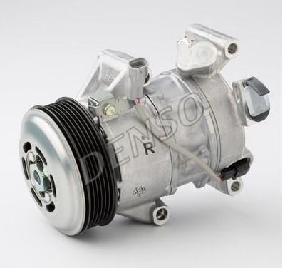 Klima Kompresör Toyota Corolla Auris 6pk 110mm Kasnak Toyota Corolla Auris 1.4 D 12-18 Dcp50309 8831002840 88310-02840 | Denso Dcp50309