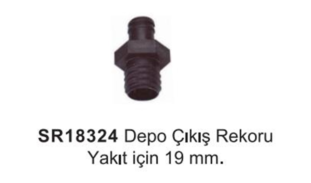 Depo Çıkış Rekoru Yakıt İçin 19mm |