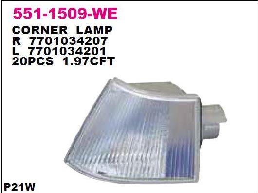 Sinyal Lambası Ön Sol Renault R21 90- 5511509lwe | Depo 5511509lwe