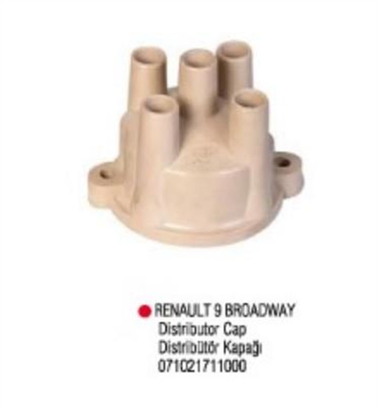 Distribitör Kapağı R9 Broadway Spring Vidalı | Mako 71021711