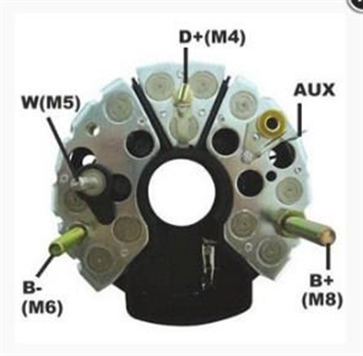 Diyot Tablası 120mm 11diyotlu Scanıa/ Man/ Iveco/ Mercedes	 | Unıp Rec251