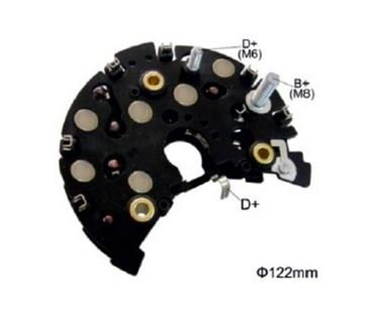 Diyot Tablası 140a 12diyot Bosch Tıp Opel Vectra Bmw E36 -3.20-3.18-3.25 E34 5.18-5.20 | Ith Wwıbr860