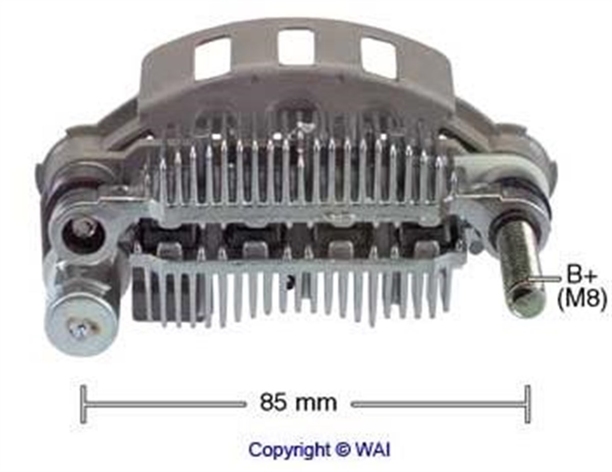 Diyot Tablası 85mm Mazda 323 8diyot L300 Ym Imr8594 Rm59 | Unıp Rec560