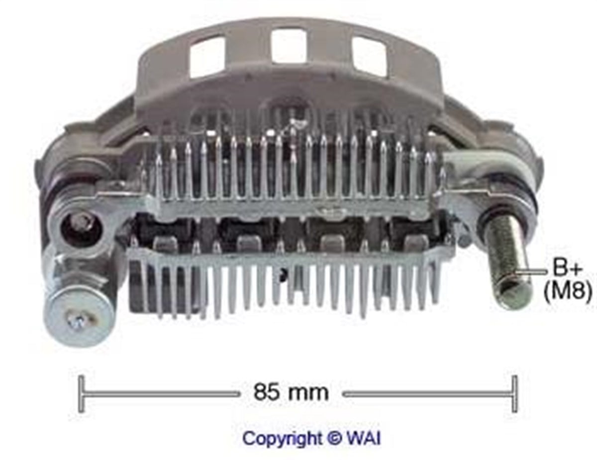 Diyot Tablası 85mm Mazda 323 8diyot L300 Ym Imr8594 Rm59 | Unıp Rec560