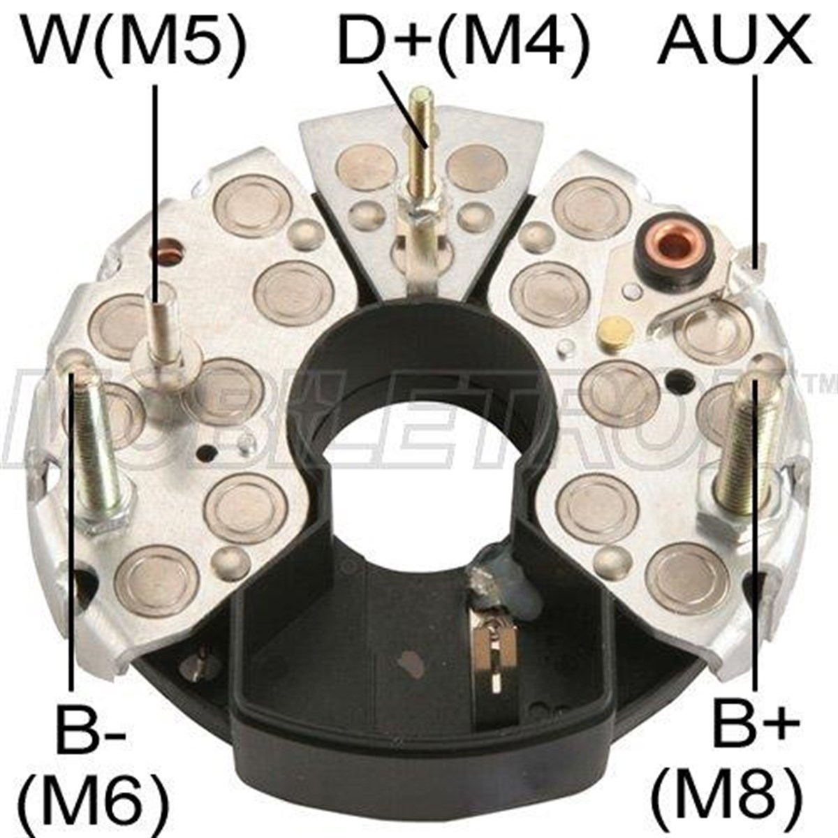 Diyot Tablası Alternatör 17diyot Küçük Mercedes Benz Man Daf Scanıa Volvo Devır Saatlerı Rb-62hrb62h | Mobıletron Rb62h