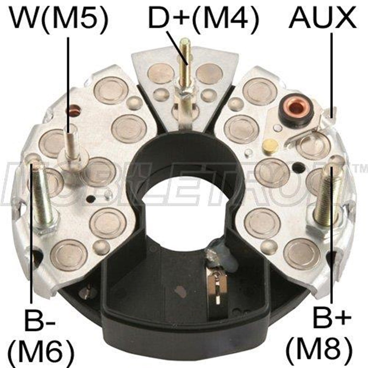 Diyot Tablası Alternatör 17diyot Küçük Mercedes Benz Man Daf Scanıa Volvo Devır Saatlerı Rb-62hrb62h | Mobıletron Rb62h