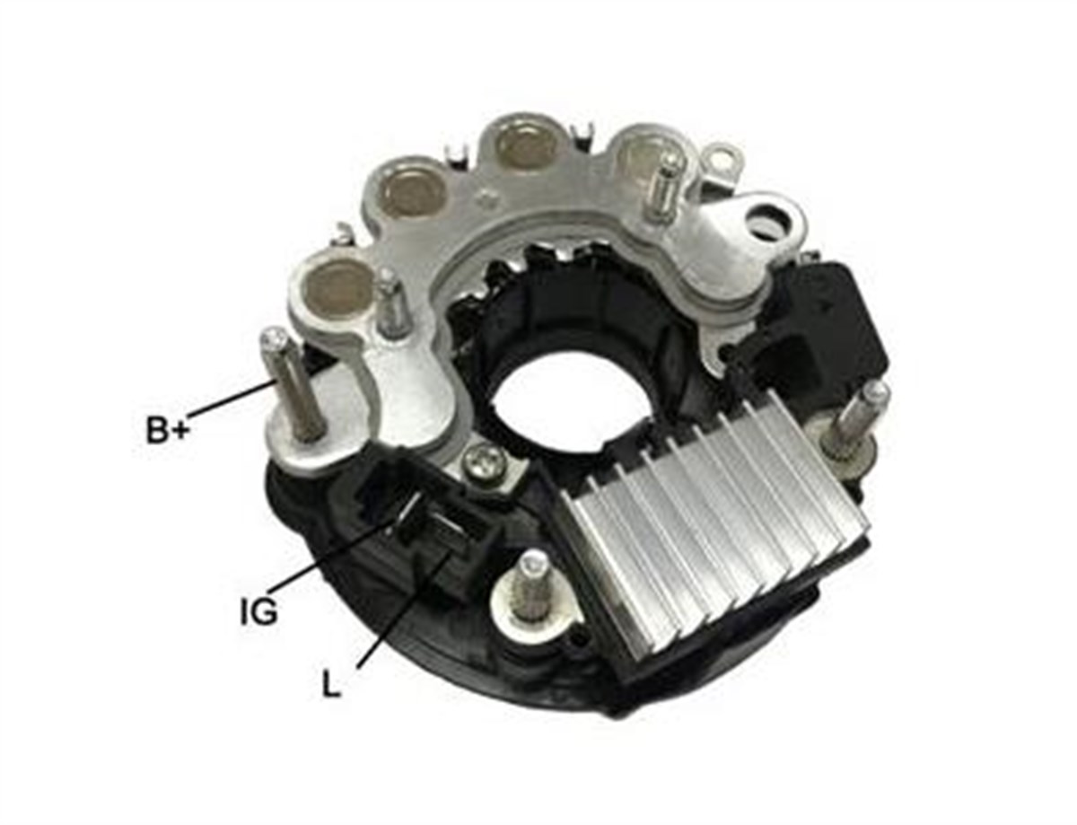 Diyot Tablası + Konjektör 14.45v 8diyot Hıtachı Tip Nıssan Forklift Yanmar | Ith Wwıhr784+ıh784