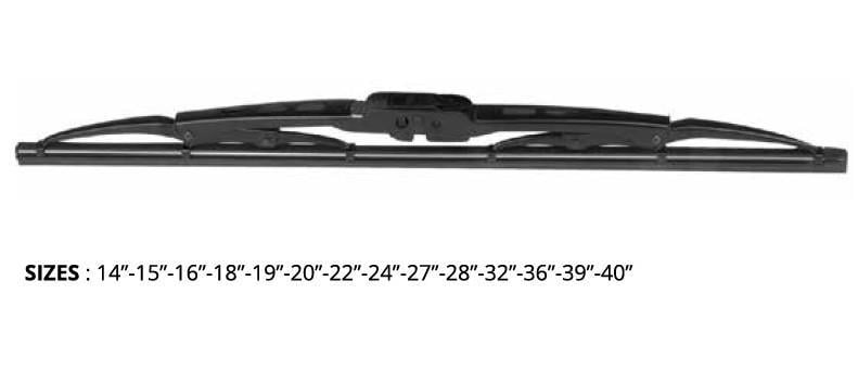 Silgi Süpürgesi 900mm Grafitli Üniversal Kepçe Hidromek İş Makinası | Dodo Rb36