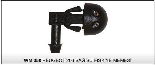 Su Fıskiye Memesi Peugeot 206 Sağ | Dodo Twm350