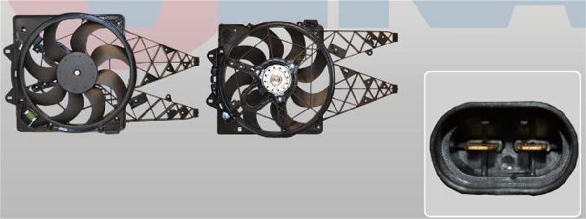 Fan Motoru 12v Davlumbazlı Doblo 1 3d Mult Sgr59955 | Sgr 59955