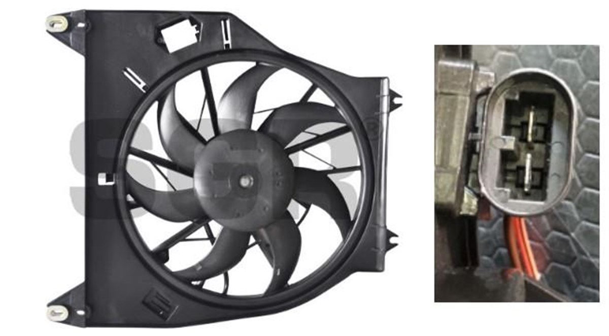 Fan Motoru 12v Davlumbazlı Reno Kango 1,9 Sgr59663 | Sgr 59663