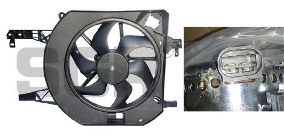 Fan Motoru 12v Davlumbazlı Trafıc Iı Renault Opel Vıvaro 1.9 2.0d | Sgr 59697