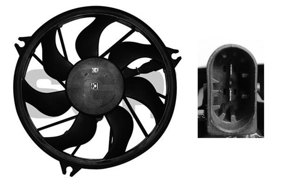 Fan Motoru 12v Peugeot 206 307 Sgr59591 | Sgr 59591