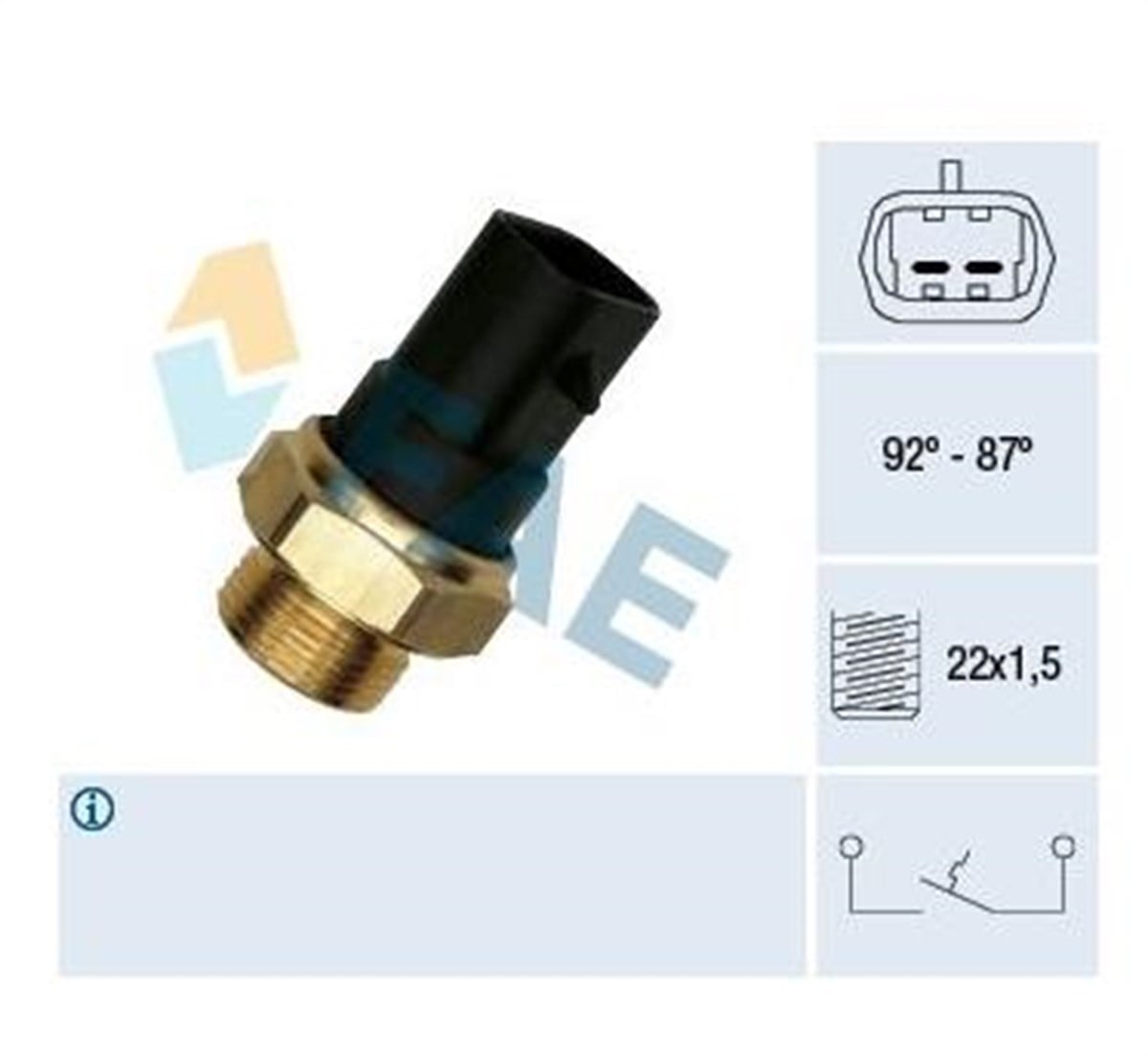 Fan Müşürü Tempra Tipo Uno Brava Bravo Palio Punto Albea | Fae 37220