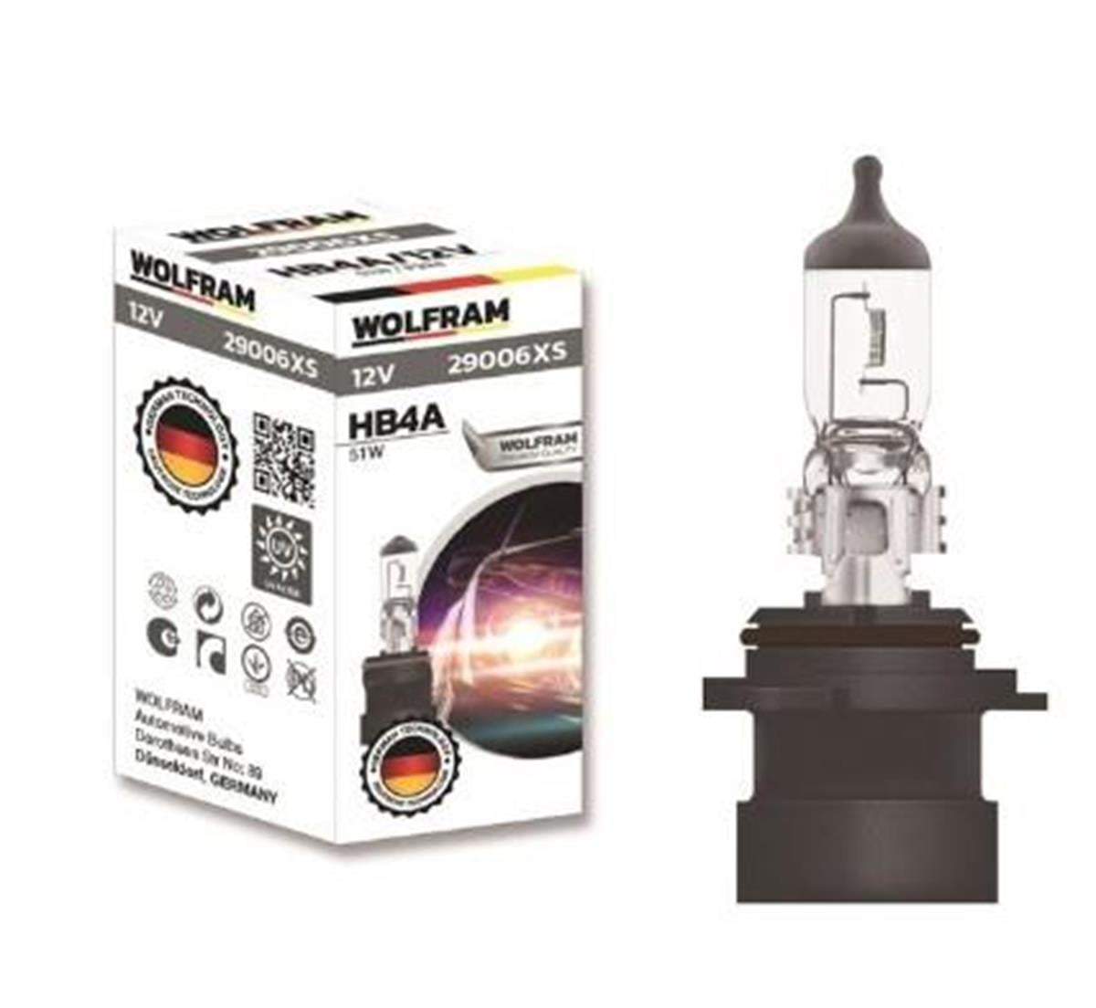 Far Ampulu 12v 9006 55w Hb4 Narva 48006 | Wolfram 29006xs