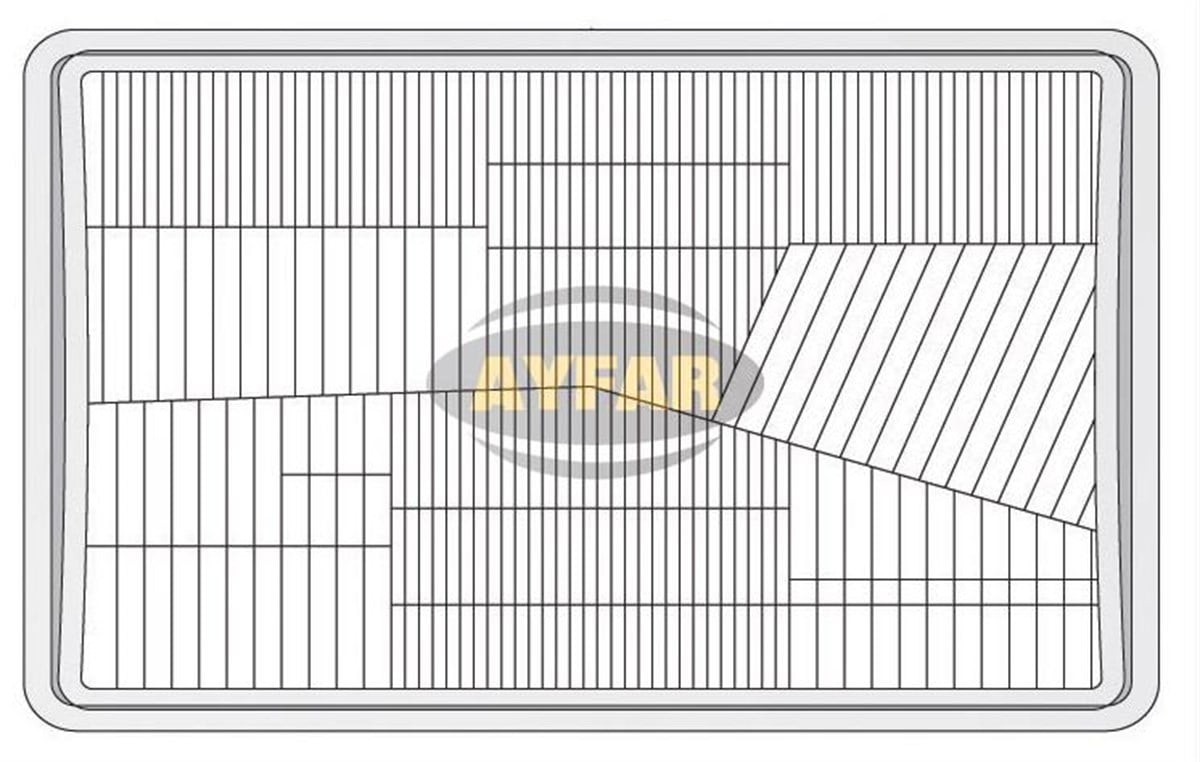 Far Camı Peugeot J9 Iveco Minibüs Ym 17x25 Ölçüsü En 17 Boy 25 | Ayfar C11312