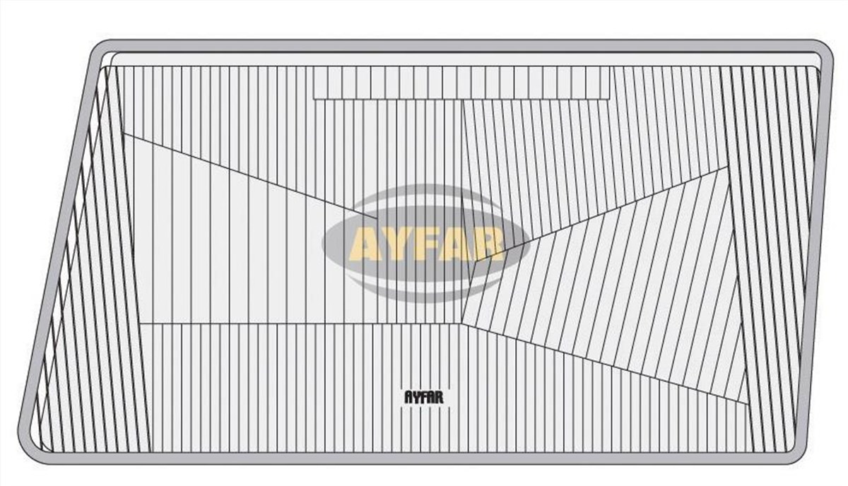 Far Camı Sağ Lada Samara 2108 2109 | Ayfar C11401