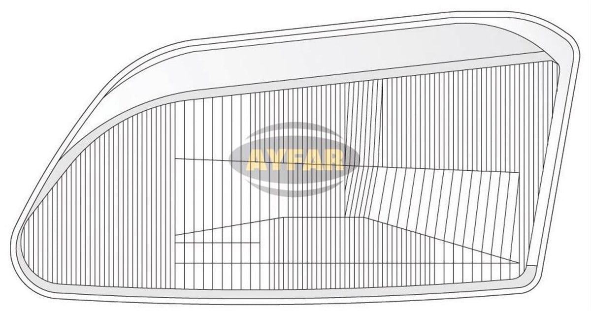 Far Camı Sağ Renault Megane Scenic 96- | Ayfar C11220