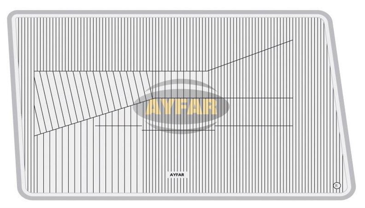 Far Camı Sol 88 Doğan Kartal Şahin Dkş Çıtasız | Ayfar C11102