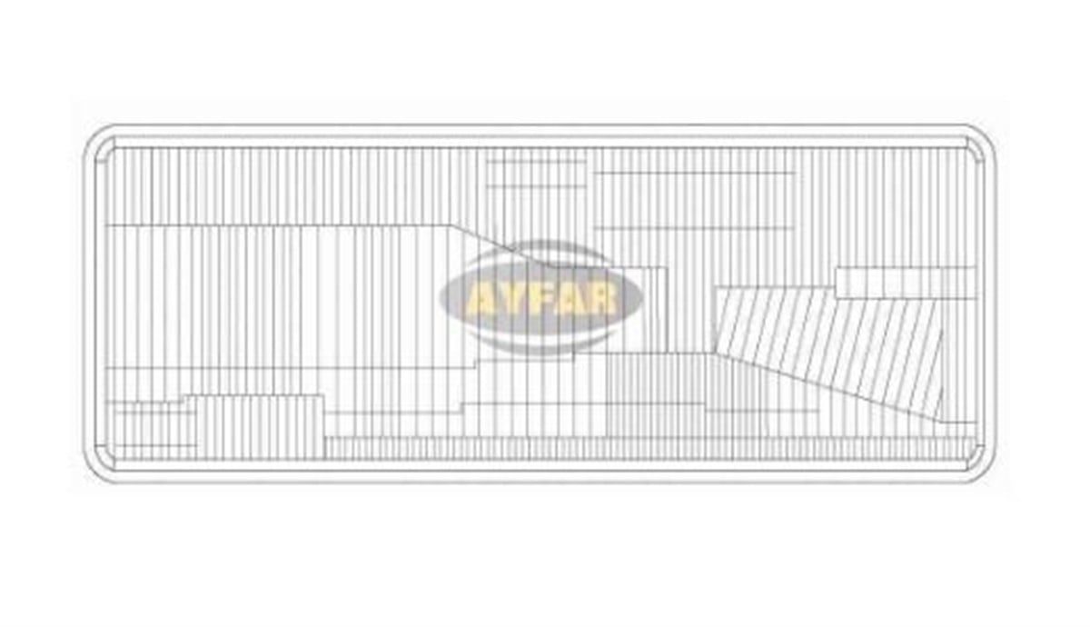 Far Camı Sol Iveco Eurotech Eurostar | Ayfar C11631