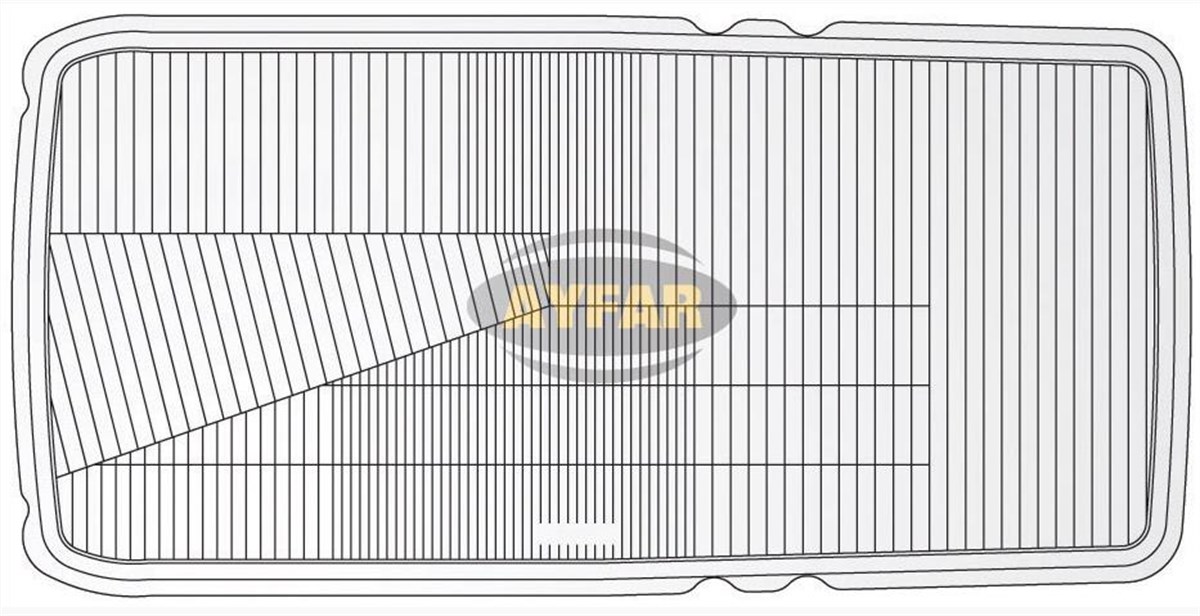 Far Camı Sol Mercedes Kamyon 2521 2517 | Ayfar C11533