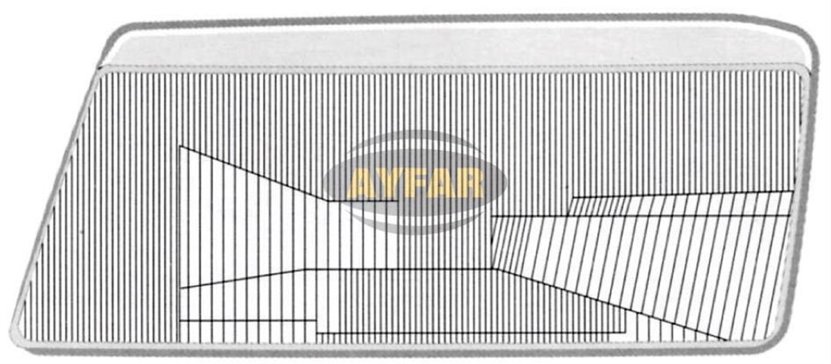 Far Camı Sol Opel Vectra 1988-1992 | Ayfar C11445