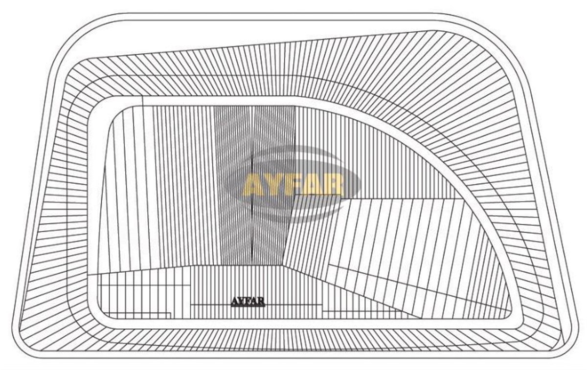 Far Camı Sol Renault Express 94> | Ayfar C11234