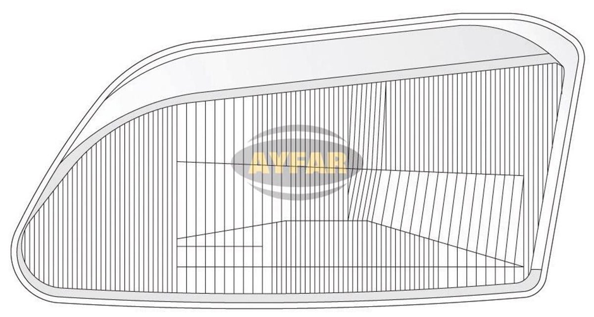 Far Camı Sol Renault Megane Scenic 96 | Ayfar C11221