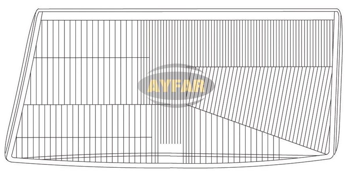 Far Camı Sol Tofaş Tempra | Ayfar C11110