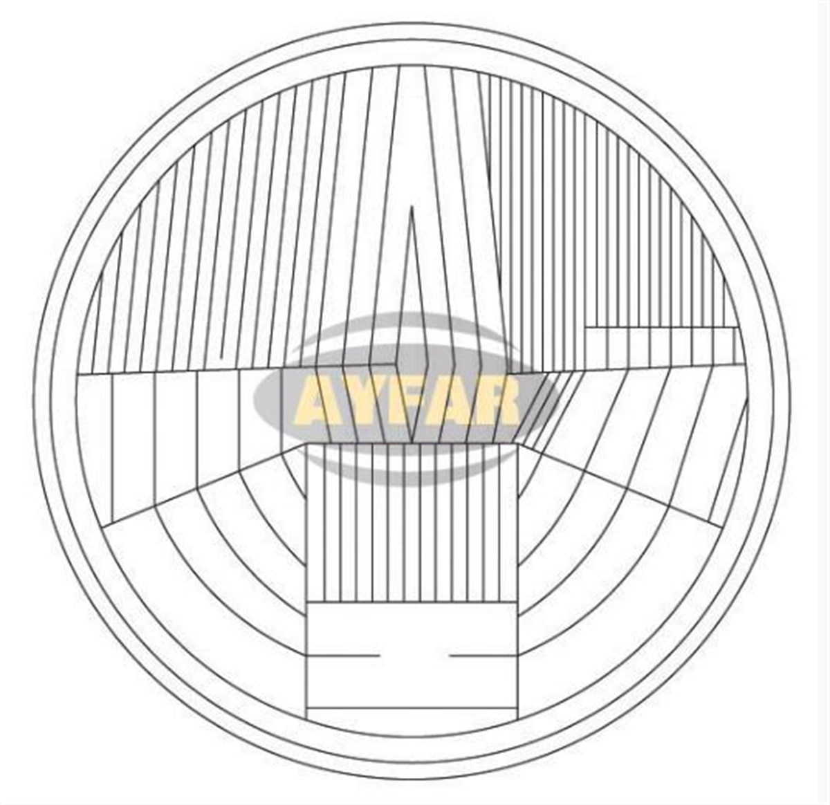 Far Camı Traktör Tipi R12 H4 | Ayfar C11202