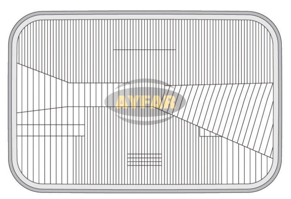 Far Camı Volvo F10 F12 Fh10 Fh12 Fh16 | Ayfar C11523