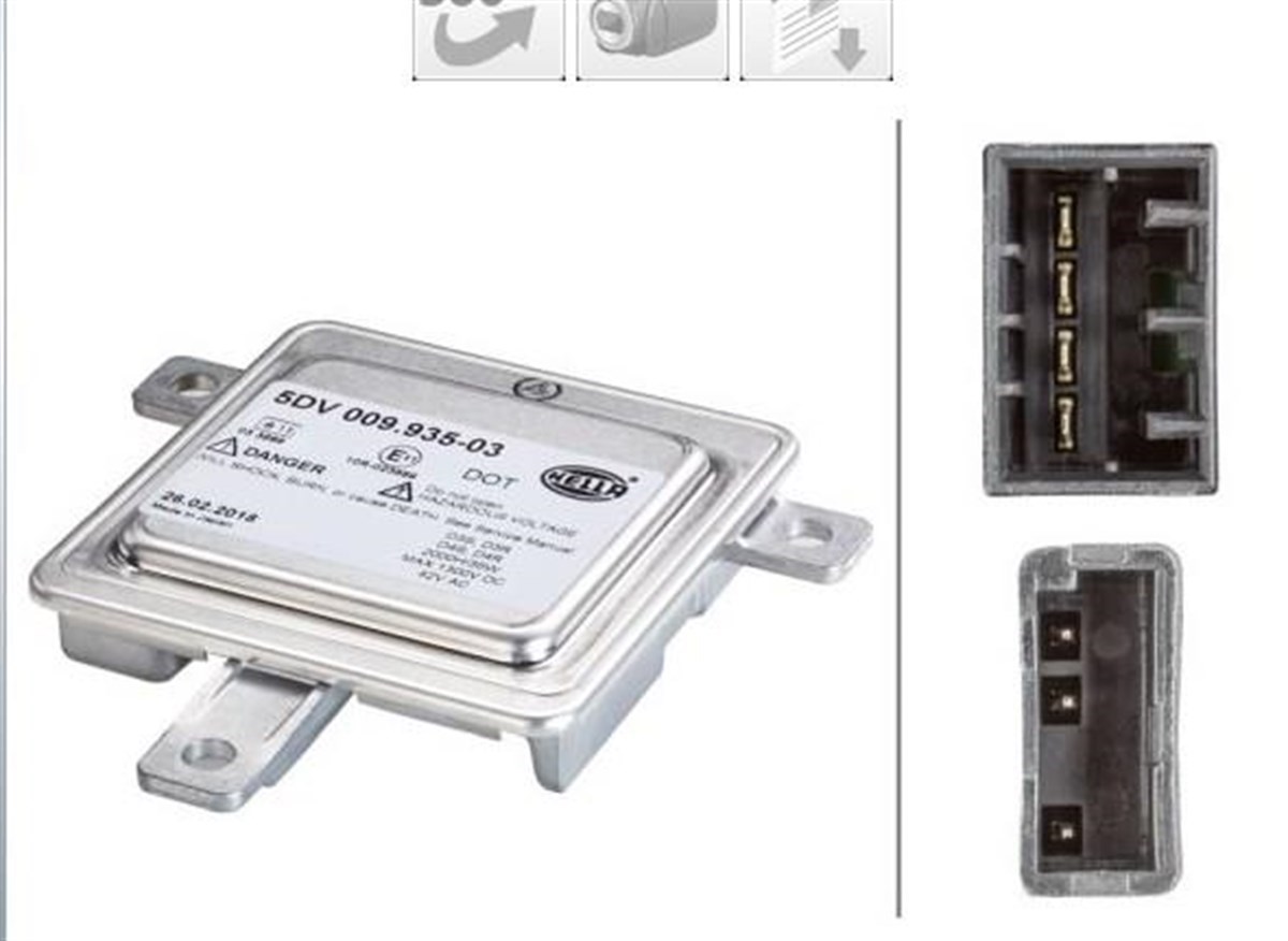 Xenon Far Kontrol Beyni Gaz Deşarjlı Vw Caddy Golf Jetta Polo Touron Tıguan Skoda Octavia Superb | Orjınal 8k0941597e
