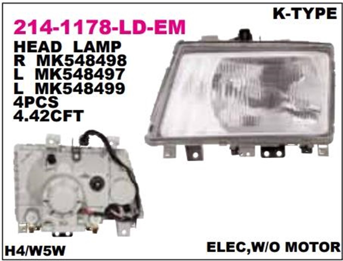 Far Mits.fuso Canter Sağ 06214-1178r | Depo 2141178rldem